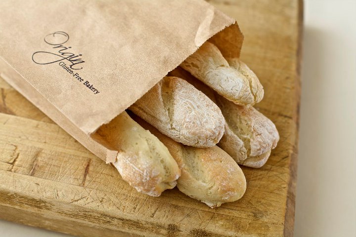 image of baguettes from Origin Bakery 
