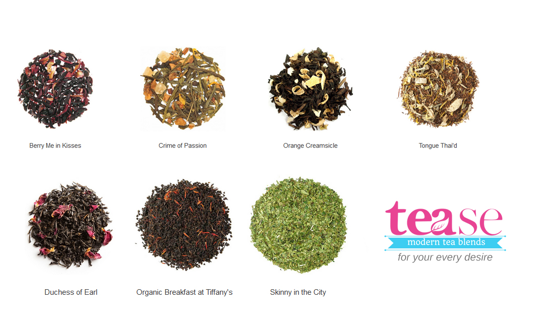 image of loose teas from Tease 
