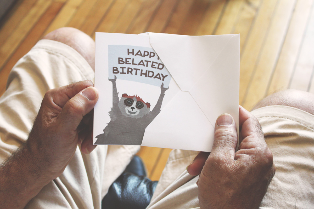 image of an art of melodious happy birthday card
