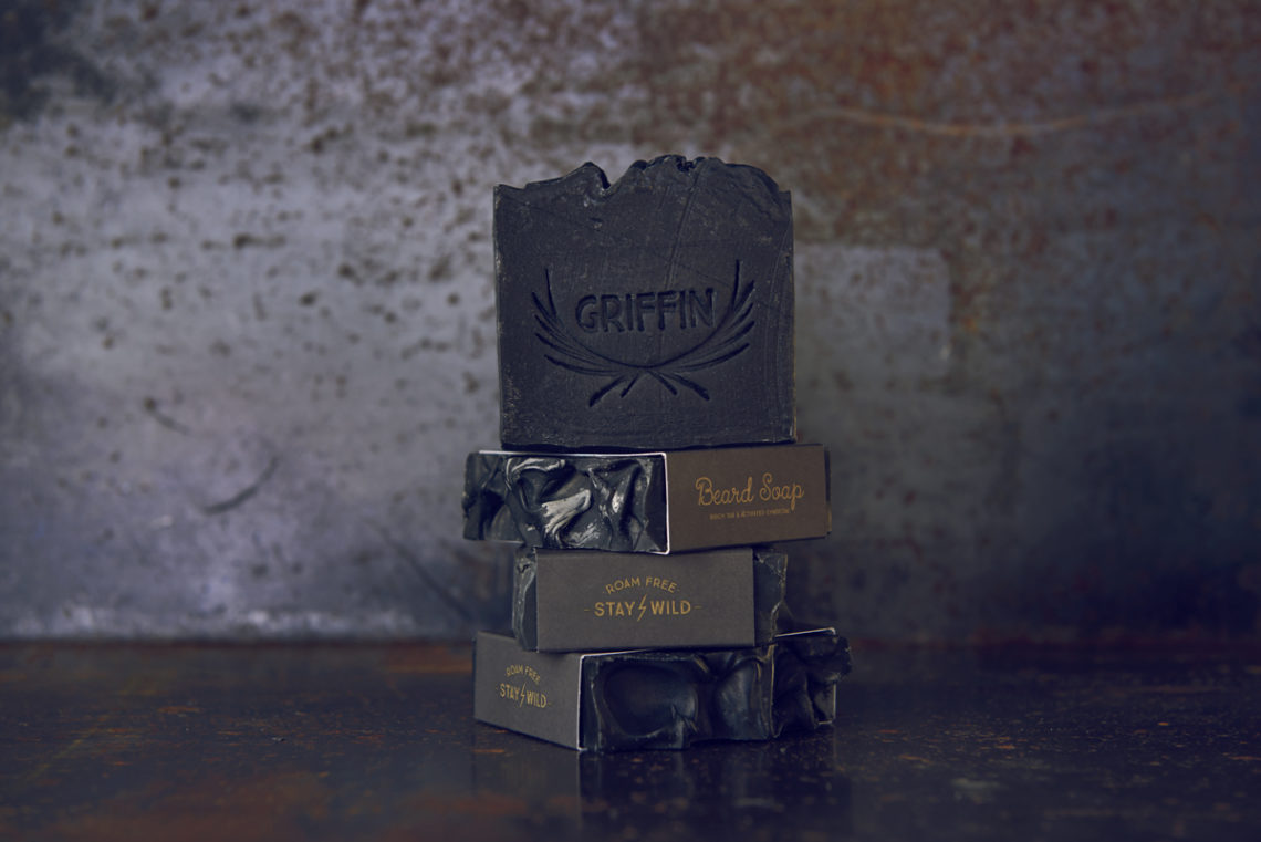 image of griffin beard soap